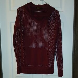 Women's Burgundy Sweater